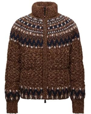 Moncler Grenoble Indren Down Jacket - Brown