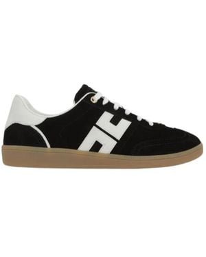 Elisabetta Franchi Nappa Sneakers - Black