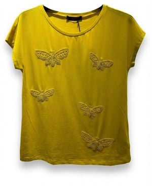 Weekend by Maxmara Short-Sleeved T-Shirt - Yellow