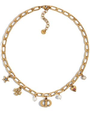 Dior Lucky Charms Necklace - Metallic