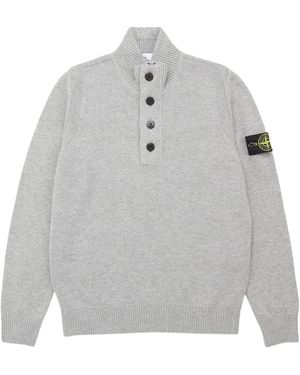Stone Island Long-Sleeved Jumper - Grey