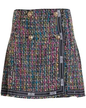 Versace Jeans Couture Color-Matching Skirt - Gray