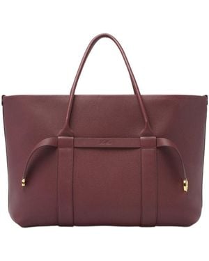 Loro Piana Ghiera Large Handbag - Red