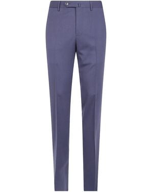 Pt Pantaloni Straight-Leg Tailored Pants - Blue