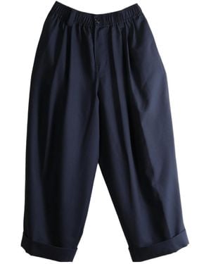 Marni Elasticated Waistband Trousers - Blue