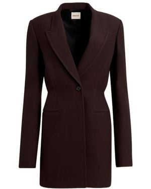 KHAITE Single-Breasted Blazer - Black