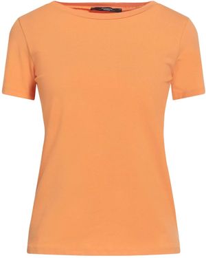 Weekend by Maxmara Solid Colour Short Sleeve T-Shirt - Orange