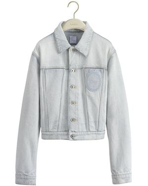 Dior Short Denim Jacket - White