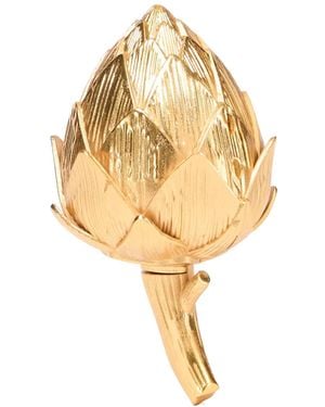 Jonathan Simkhai Isabella Artichoke Clutch - Metallic