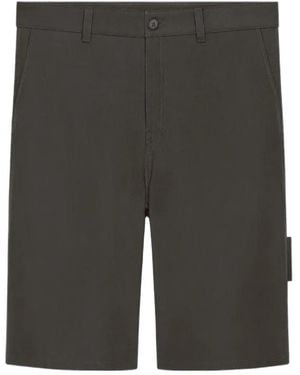 Courreges Tailored Knee-Length Shorts - Gray