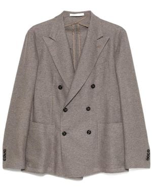 Tagliatore Double-Breasted Blazer - Grey