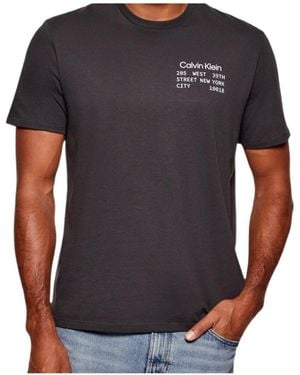 Calvin Klein Crew Neck T-Shirt - Black
