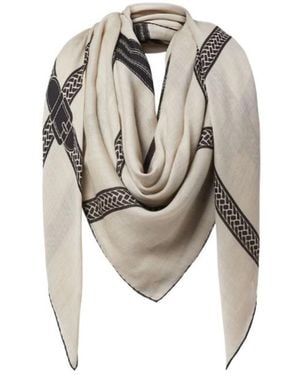 Fendi Selleria Shawl - White