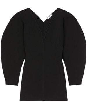 Givenchy Cocoon Sleeved Mini Dress - Black