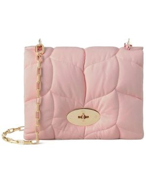 Mulberry Little Softie Chain-Linked Crossbody Bag - Pink