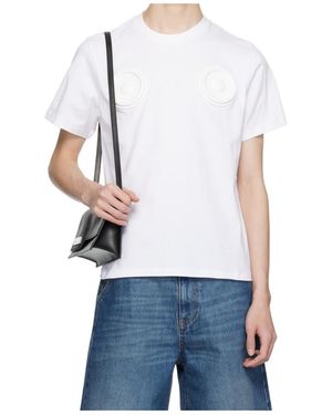 Coperni Speakers Cotton T-Shirt - White