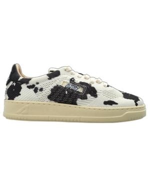Autry Animal-Print Trainers - Multicolour