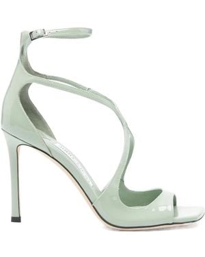Jimmy Choo Azia 95 Sandals - Metallic