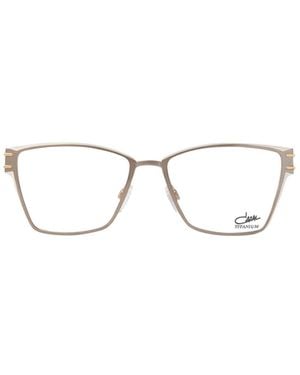 Cazal Squar-Frame Glasses - White