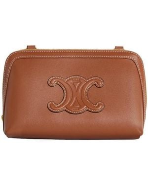 Celine Clutch On Chain - Brown