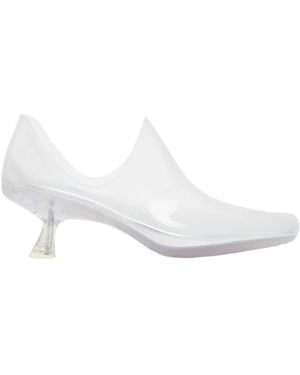 Loewe Simple Ankle Boots - White
