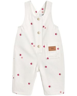 Dior Baby Overalls - White