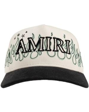 Amiri Logo Hat - White