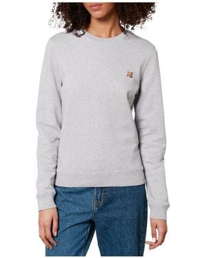 Maison Kitsuné Crewneck Sweatshirt - Grey