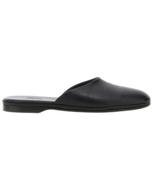 Brioni Slip-On Mules - Black