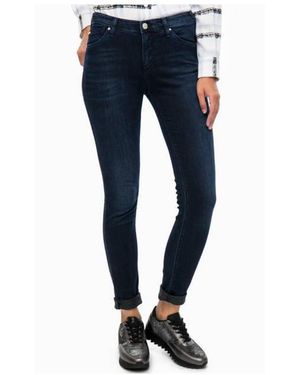 Armani Jeans Logo Details Jeans - Blue