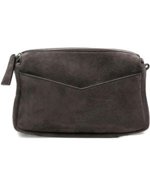Max Mara Zippered Shoulder Bag - Black
