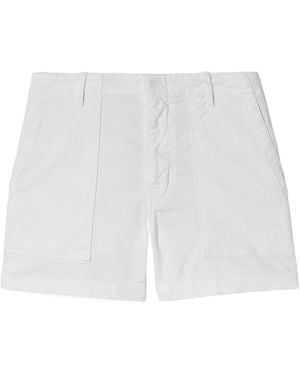 Nili Lotan Belt Loop Shorts - White
