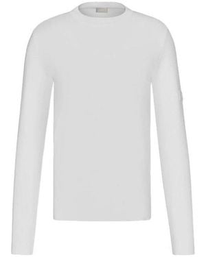 Dior Logo Pullover - White