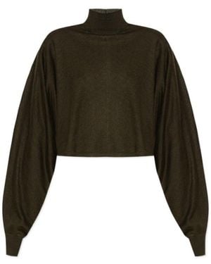 Alaïa Open Back Top - Green