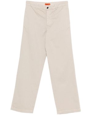 Barena Button And Zipper Casual Pants - White