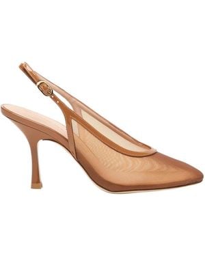 Stuart Weitzman Bareitall Slingback 85 - Natural