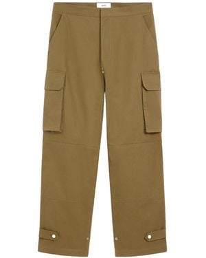 Ami Paris Cargo Casual Pants - Green