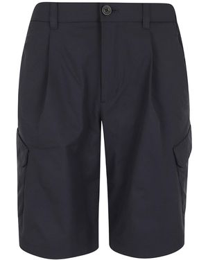 Herno Cargo Shorts - Blue