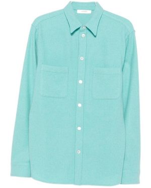 Umit Benan Long-Sleeved Shirt - Blue