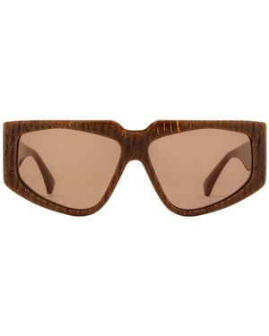 Max Mara Geometric Frame Sunglasses - Multicolour