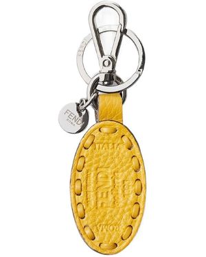 Fendi Selleria Key Ring - Metallic
