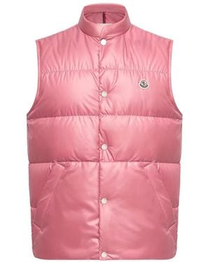 Moncler Restigo Down Vest - Pink