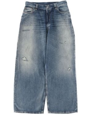 Acne Studios Loose-Fit Patch Jeans - Blue