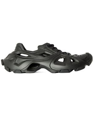 Balenciaga Rubber Low Top Trainers - Black