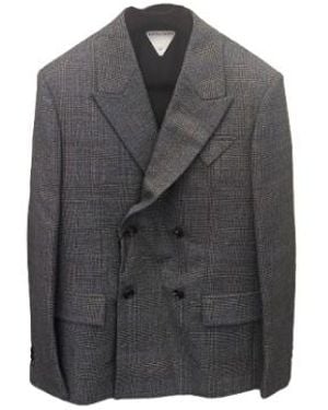 ジャケット Bottega Veneta Graphite Cotton Blend Blazer Bottega Veneta Blazers for Men | Online Sale up to 67% off