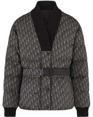 Dior Alps Belted Down Jacket - Black