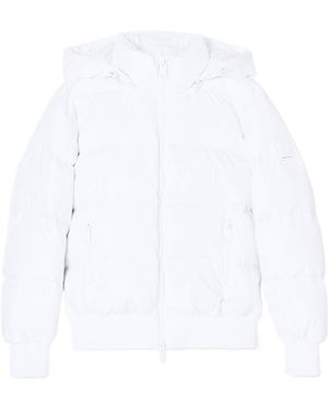ARMANI EXCHANGE Zip-Up Puffer Jacket - White
