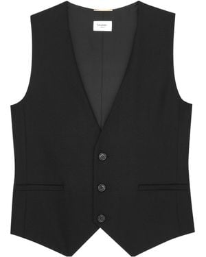 Saint Laurent Vest - Black