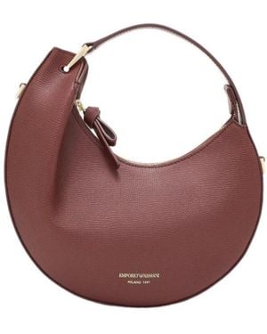 Emporio Armani 1981 Mini Leather Bag - Red