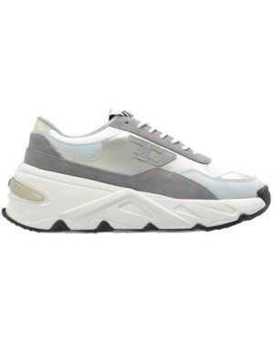 DIESEL Savannah Lace-Up Chunky Trainers - White